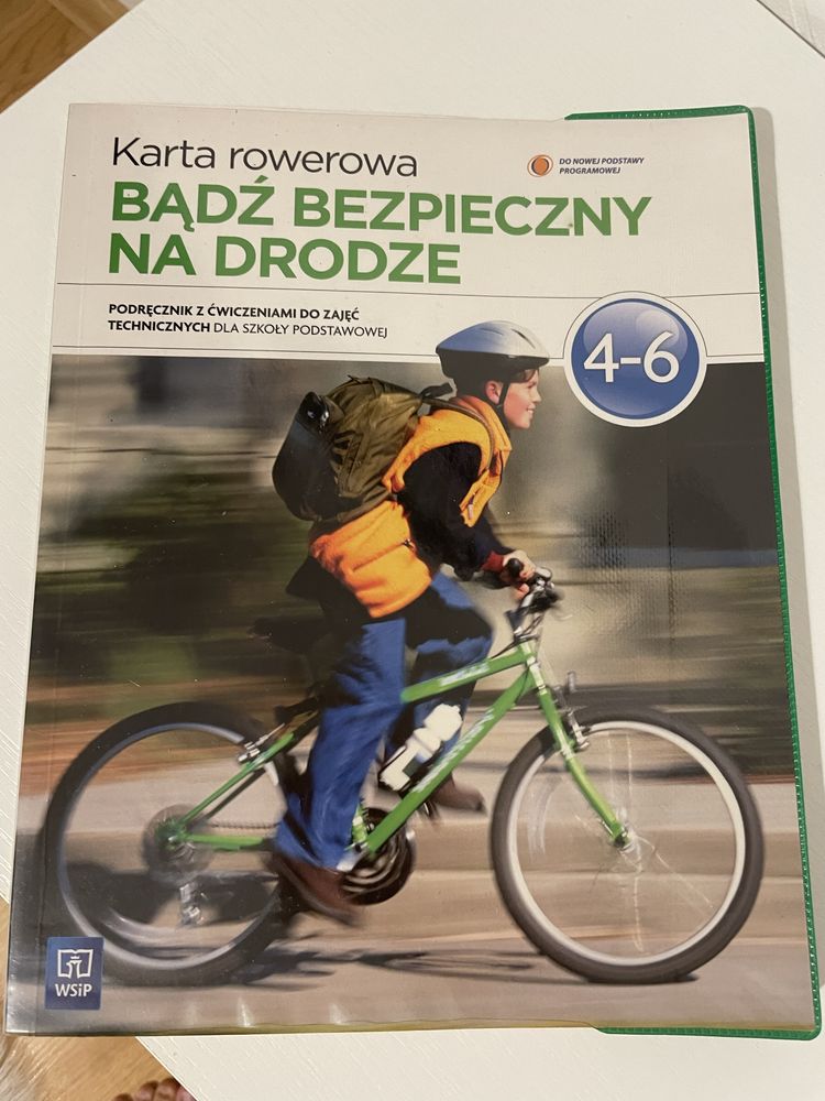 Zestaw książek Karta rowerowa egzamin klasa 4-6 szkoła podstawowa
