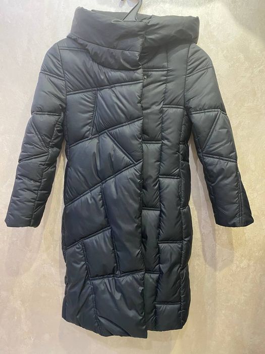 Пальто зимове для дівчинки на зріст 140 см