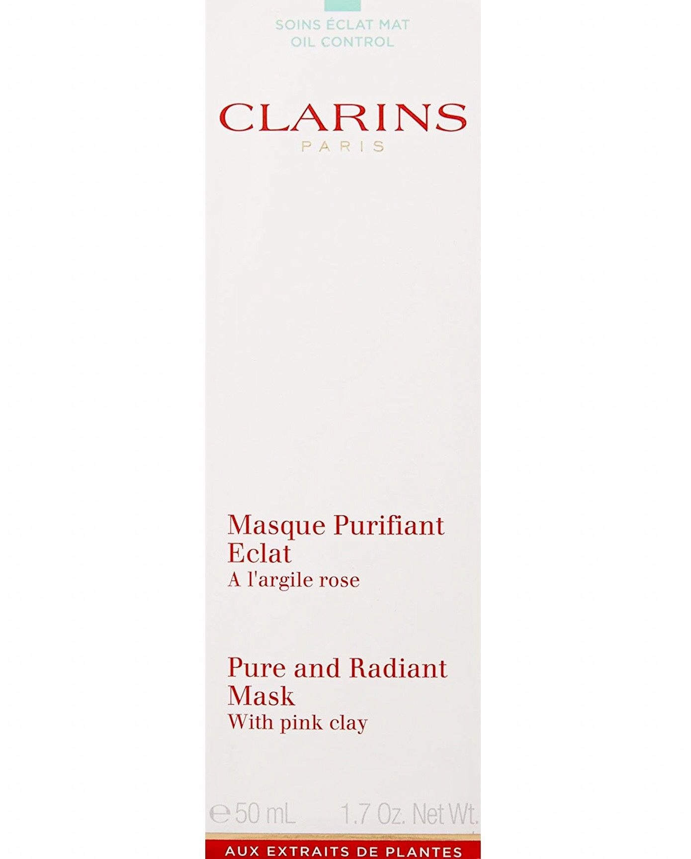 Máscara Facial Eclat Mat CLARINS masque purifiant eclat