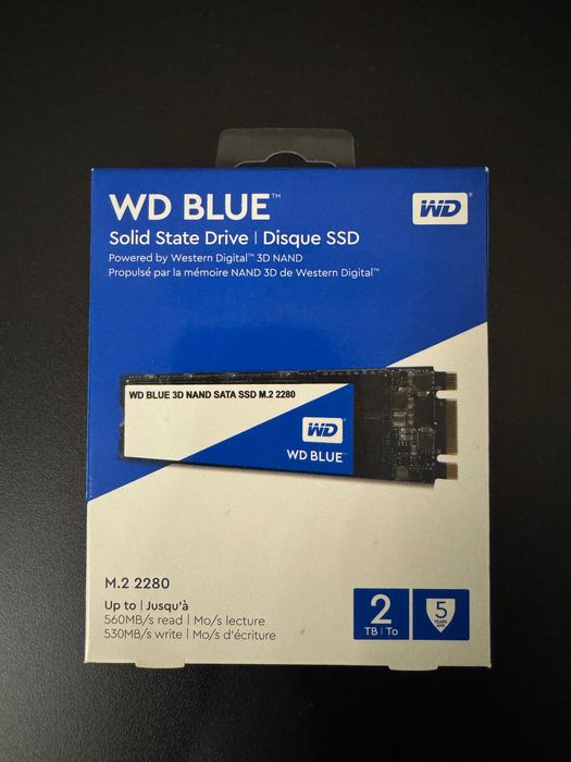 SSD накопичувач WD SSD Blue 2 TB M.2 WDS200T2B0B