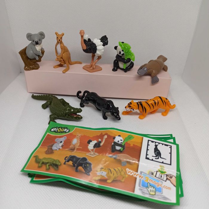 Полярні тварини, Африканські тварини, тварини півдня, Кіндер натунс