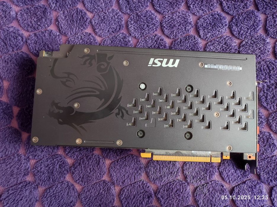Відеокарта MSI GeForce GTX 1060 GAMING X 3G
