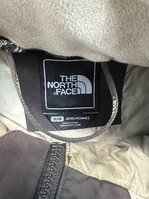 Kurtka The North Face HyVent brown travis scott color hood