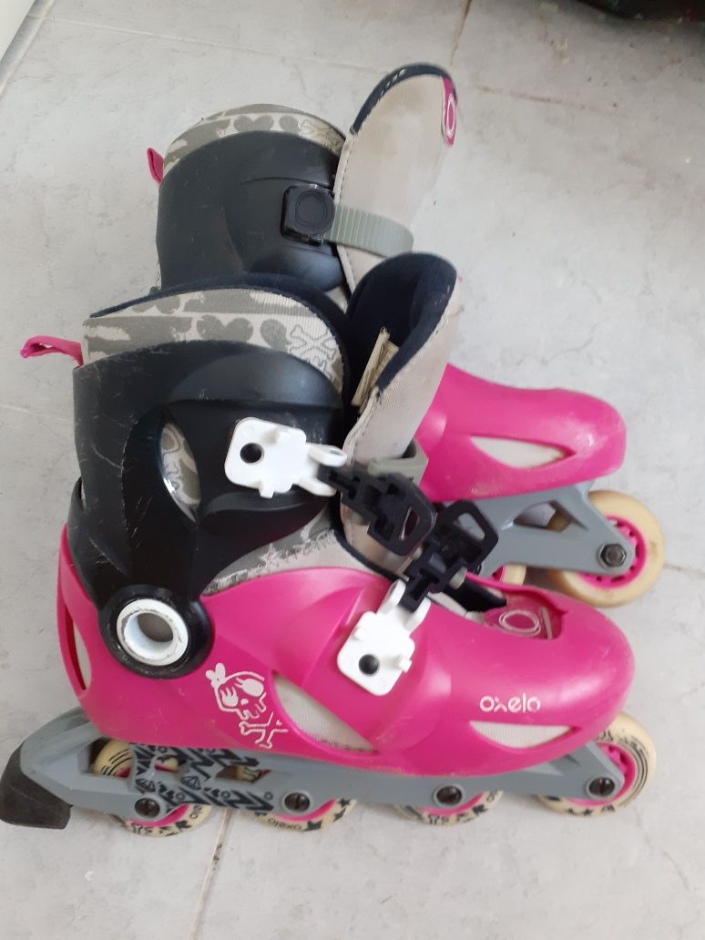 Patins em linha para menina