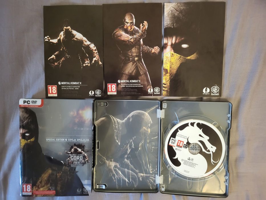 Nowa PC Mortal Kombat X Edycja Specjalna Przed Kupnem Proszę Napisać