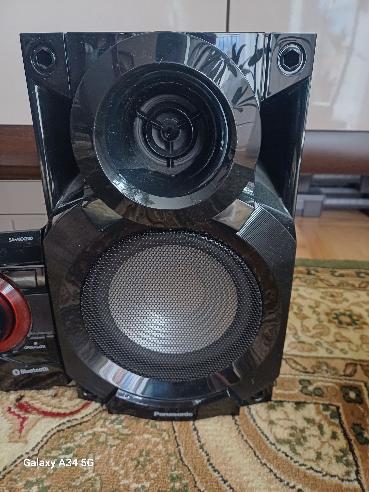 Panasonic akx 200. Wieża, głośniki