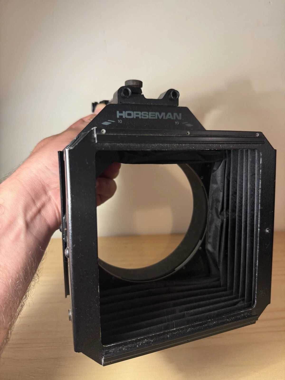 Camara Horseman 45lx 4x5 inch grande formato monorail extensivel