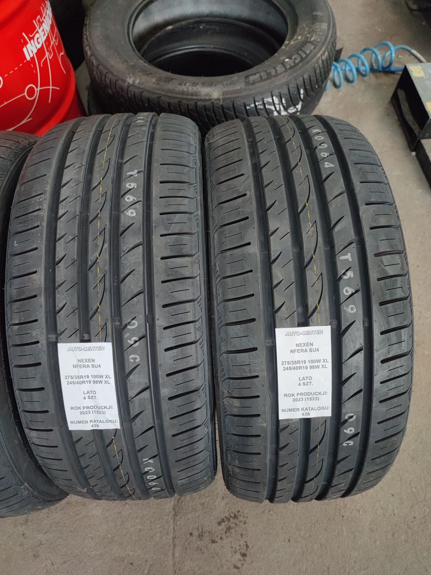 Opony letnie 275/35R19 | 245/40R19 Nexen Nfera 2023r Komplet