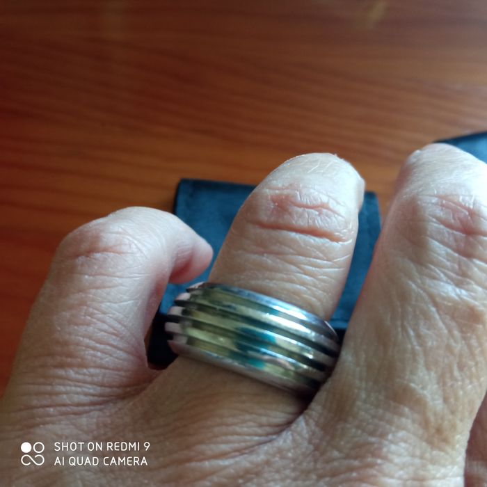 Anel aço inoxidável Calvin Klein tam.7