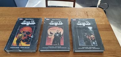 Punisher Marvel Knights 1-3 Komplet NOWE Folia komiksy Marvel