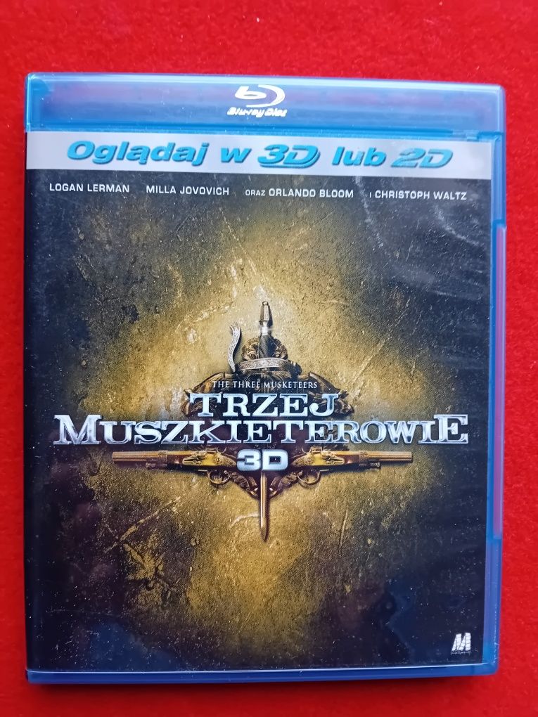 Trzej muszkieterowie 3D [Blu-ray] pl