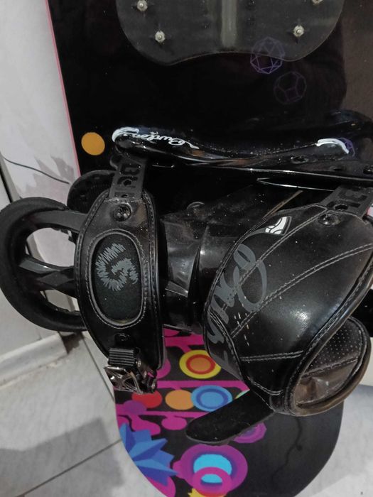 Piękna Deska snowboardowa Burton leather