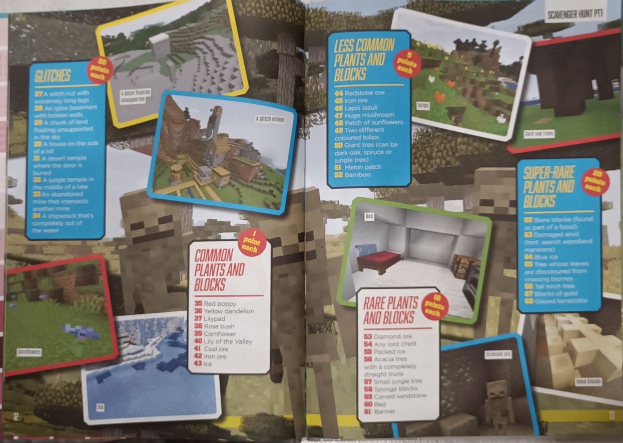 Minecraft secrets & cheats 2020 język angielski