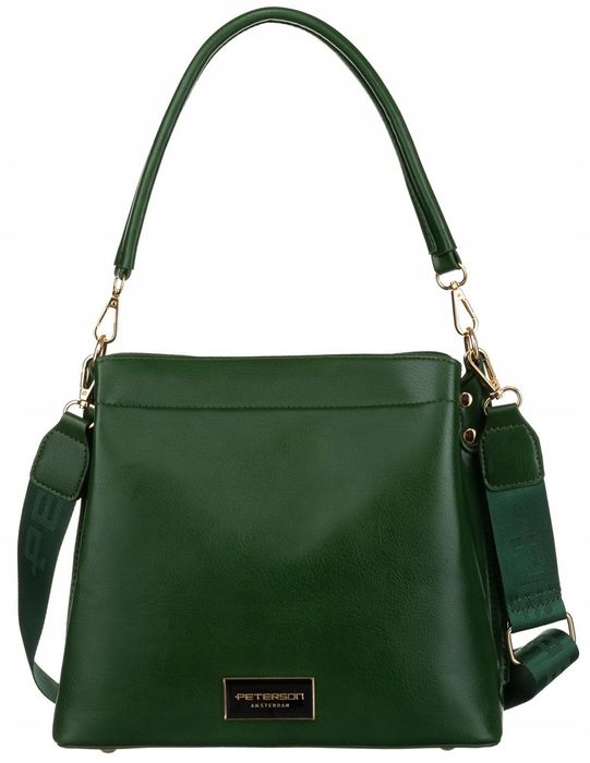 elegancka torebka damska ze skóry ekologicznej - peterson