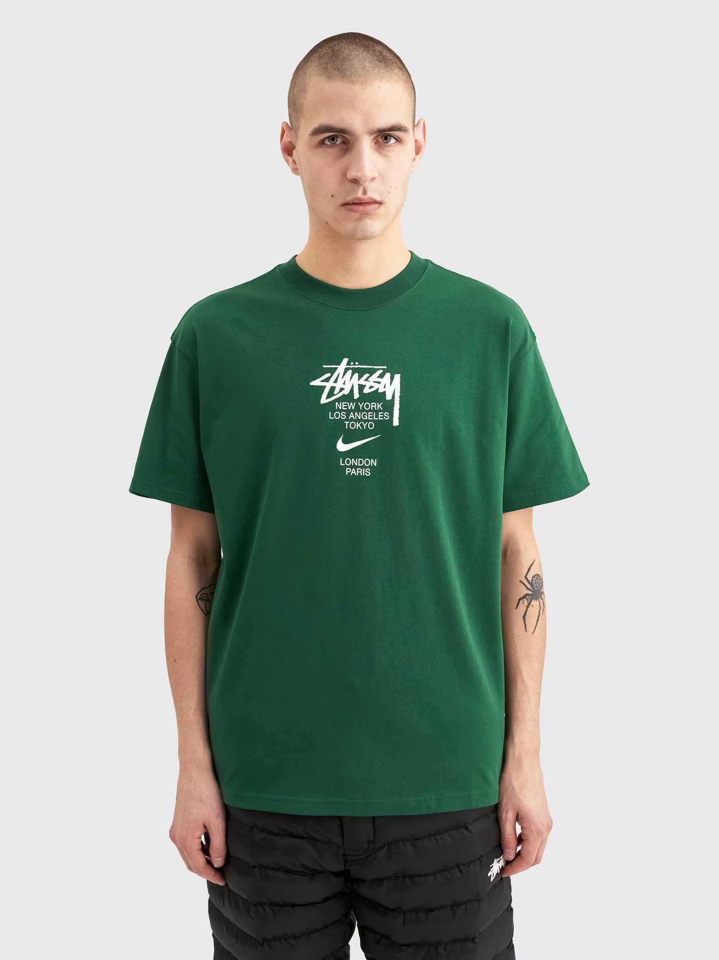 Футболка NIKE X STUSSY International T-shirt Green