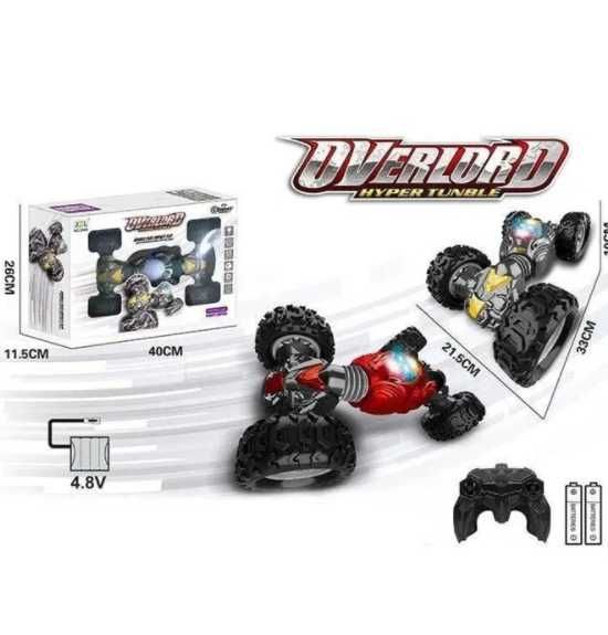 Машинка-трансформер перевёртыш 40 см. Overlord Hyper Tumble 2488