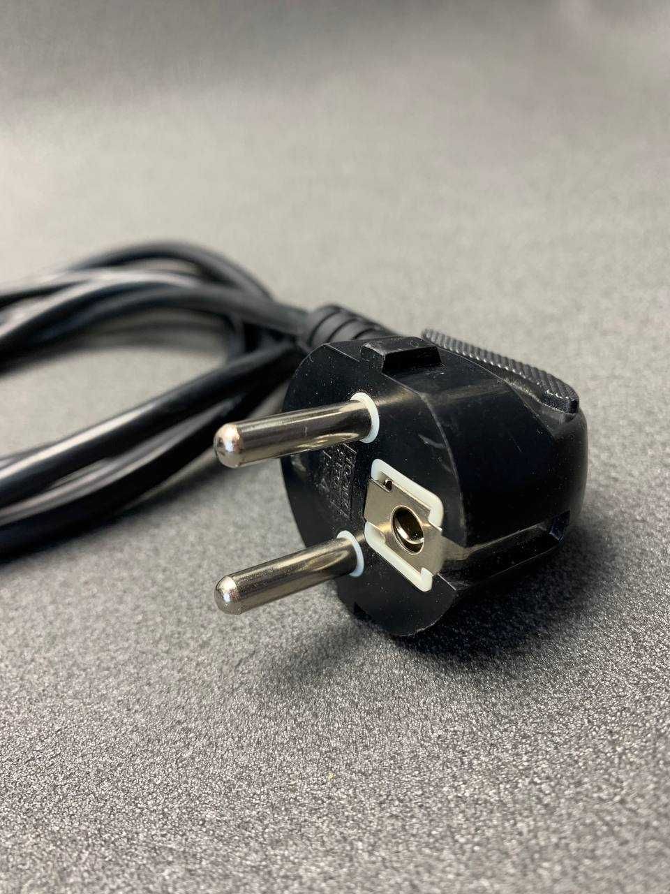 Кабель живлення 3-pin Cable Кабель для монітора шнур чорний