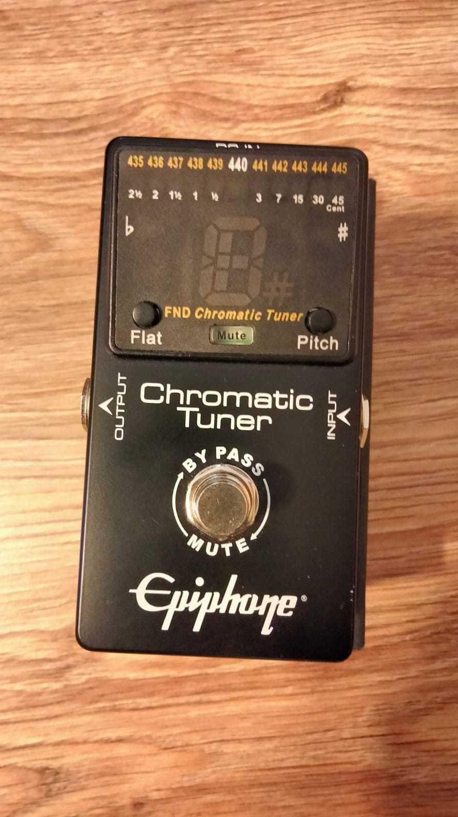 Gitarowy tuner podłogowy (chromatyczny) Epiphone