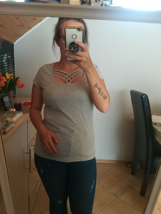 Bluzka szara deklot