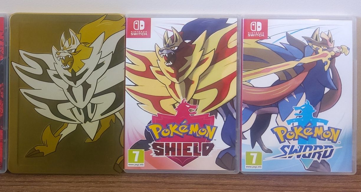 Pokemon Sword + Shield + STEELBOOK