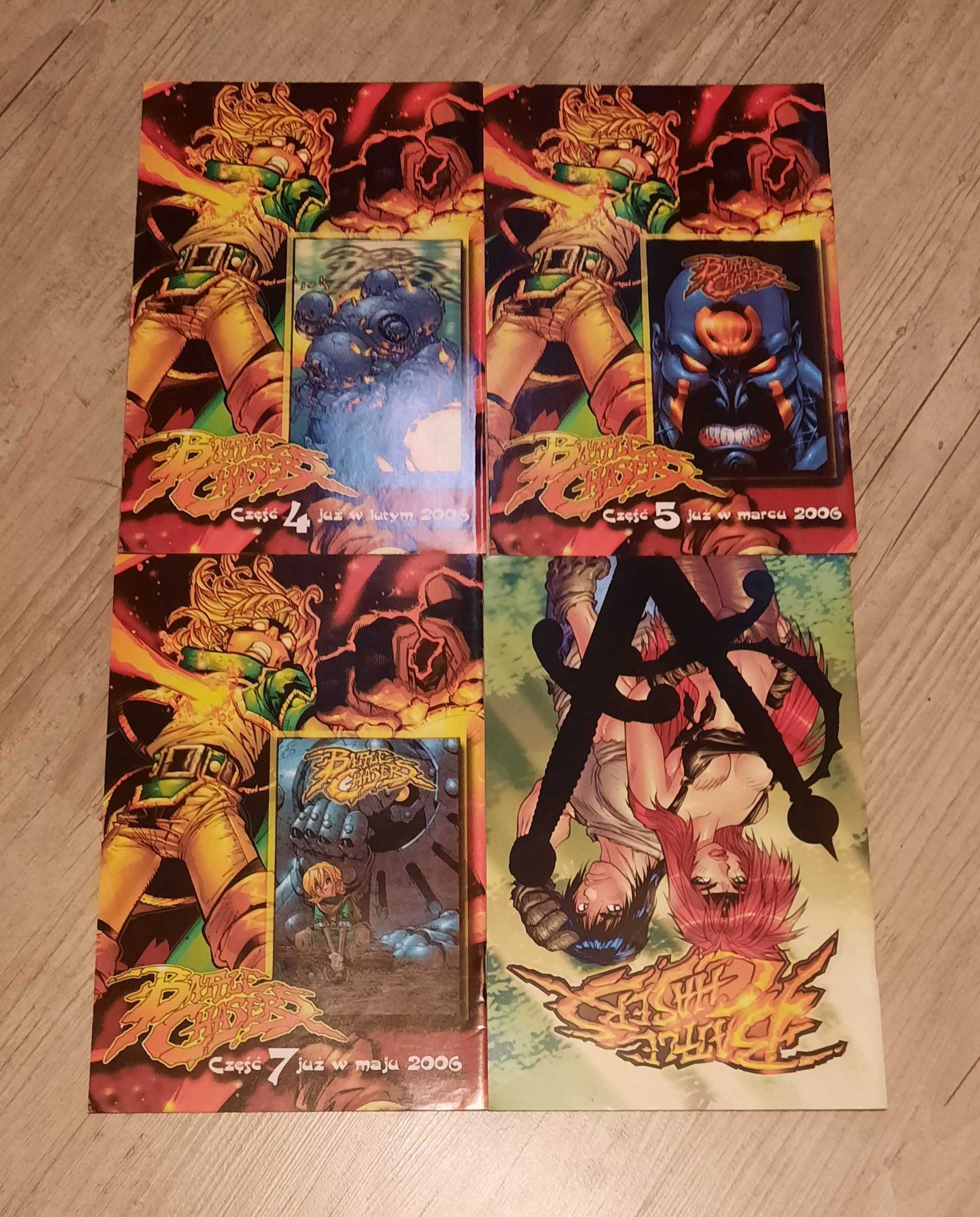 Battle chasers Mandragora numery 3,4,6,9