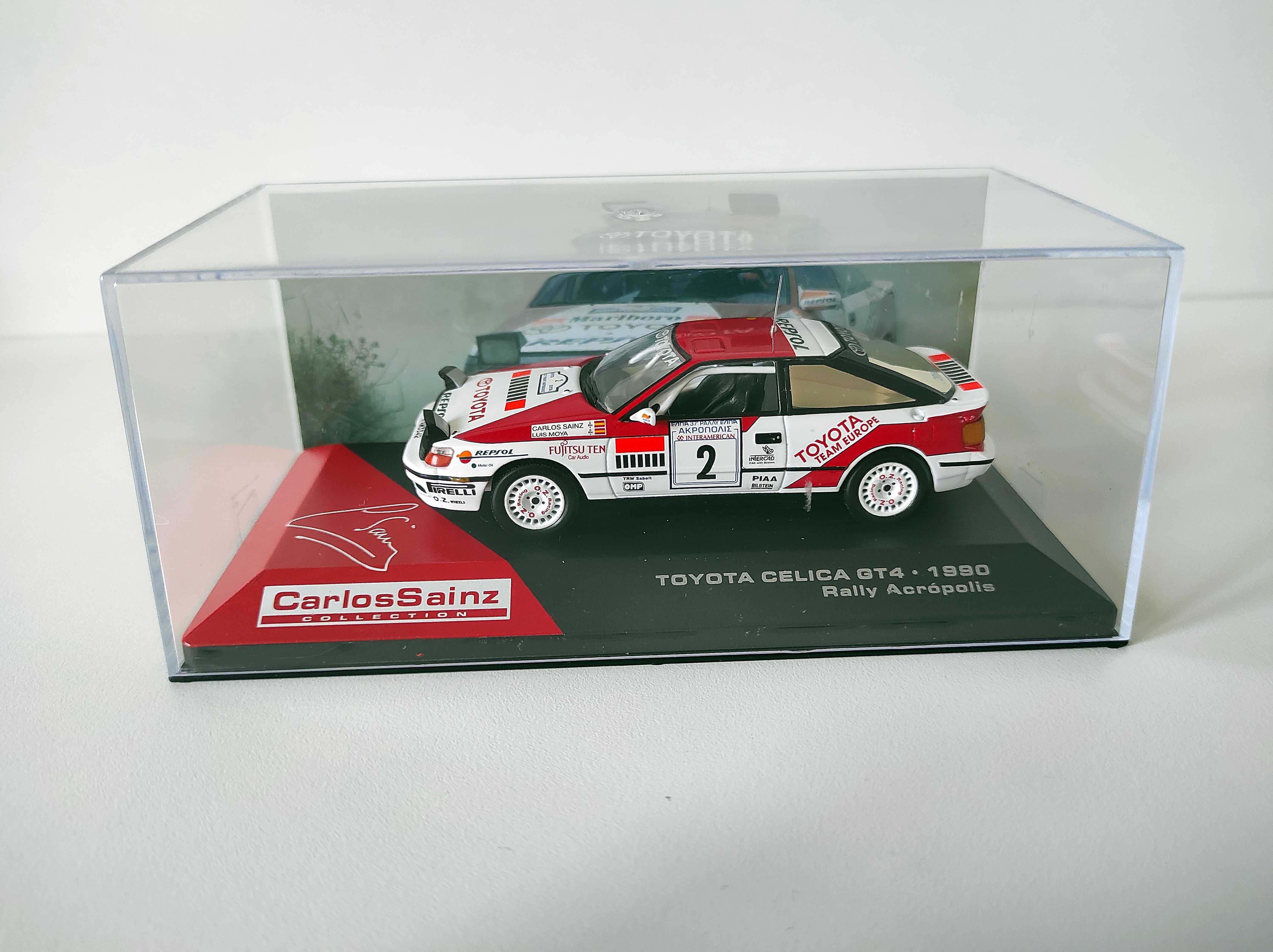 Toyota Celica GT4 Rally Acropolis 1990 C.Sainz 1:43