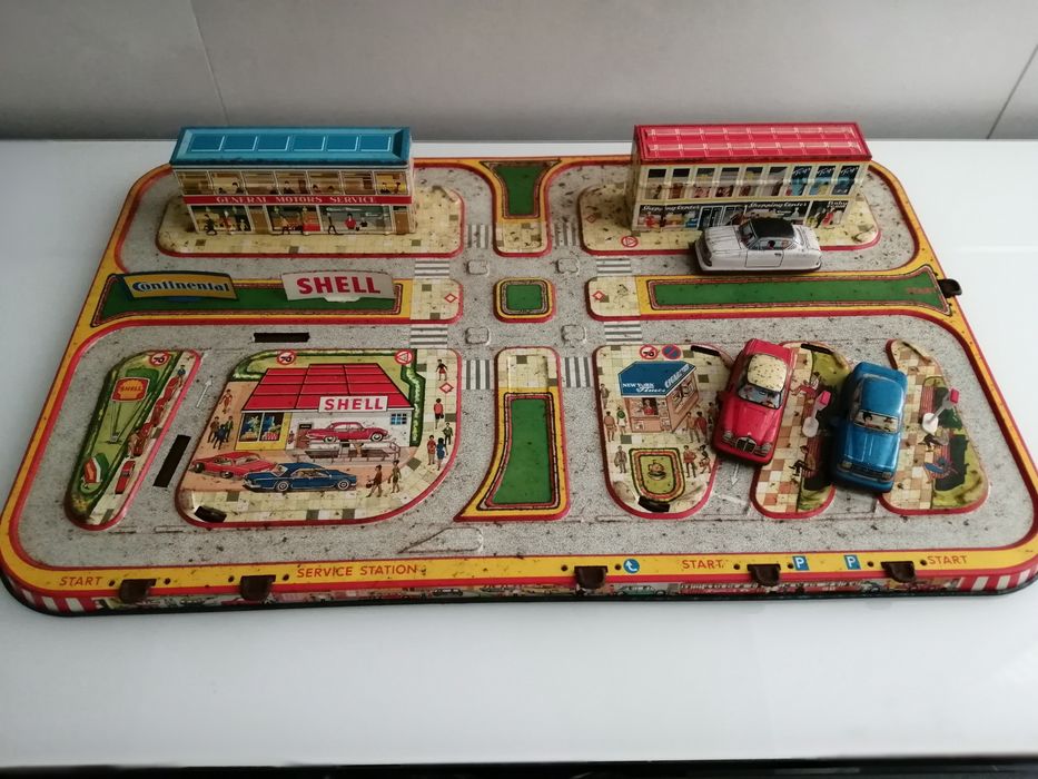 Circuito de carros Nº 313 City Traffic -  Drive and Park - Vintage