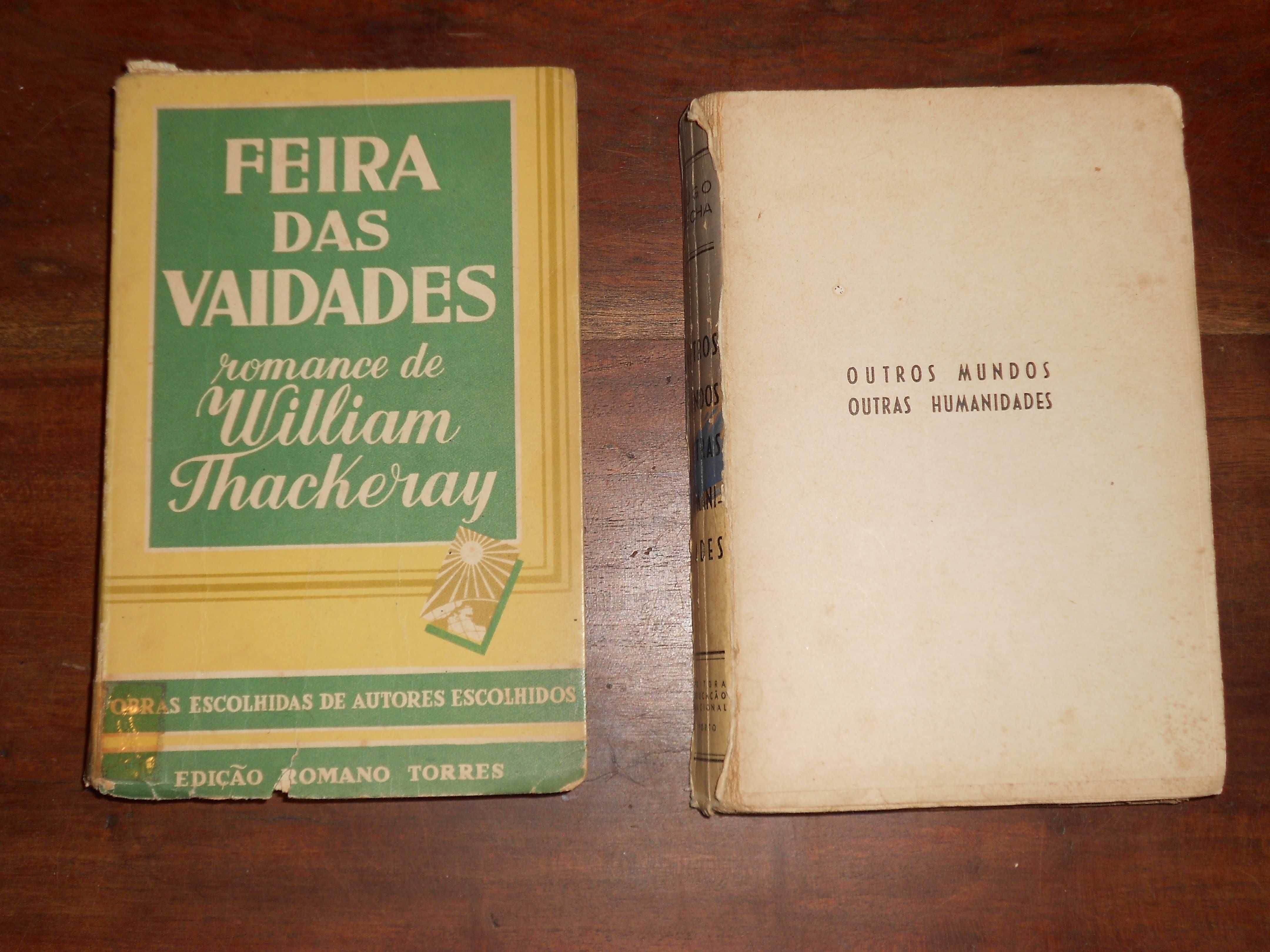 Livros Thackeray, Hugo Rocha, Max Veuzit, Elinor Glyn, Hahn, Padre Leo