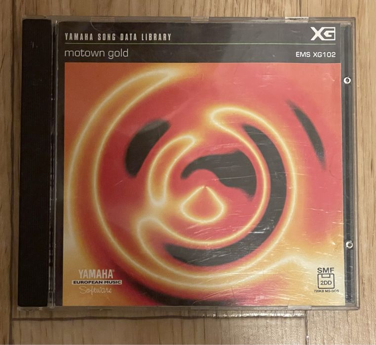 Yamaha Motown Gold Yamaha Song Data Library dyskietka 1,44