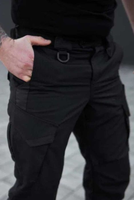Армійські тактичні чорні штани Кайман військові штани чорні kayman