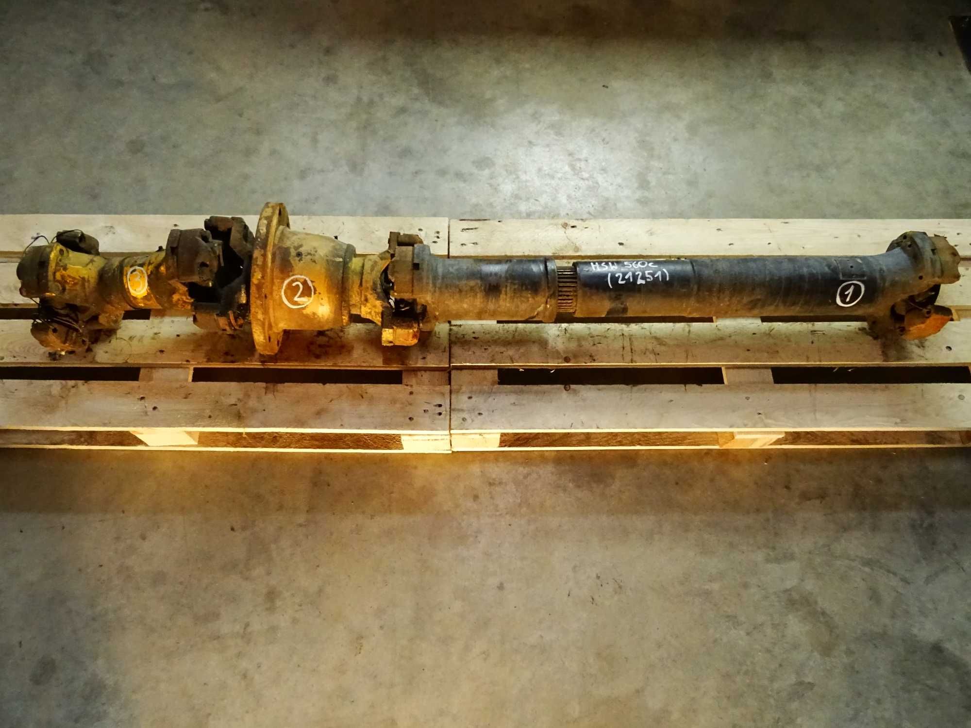 Wał pędny do ładowarki HSW 560C. Cardan shaft. 154cm. Kardan