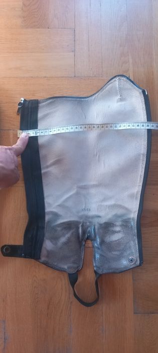 Czapsy skórzane hippica 37/33