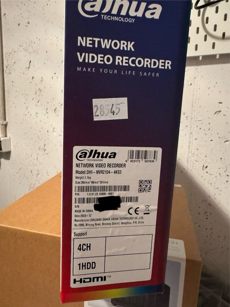 Wideorejestrator Dahua NVR2104-4KS3