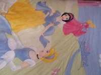 Capa de edredon e de almofada Princesas Disney