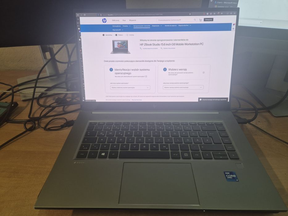 Laptop HP ZBOOK STUDIO G8 15,6" OLED 4K RTX 3070 I7 11850H 32GB Ram