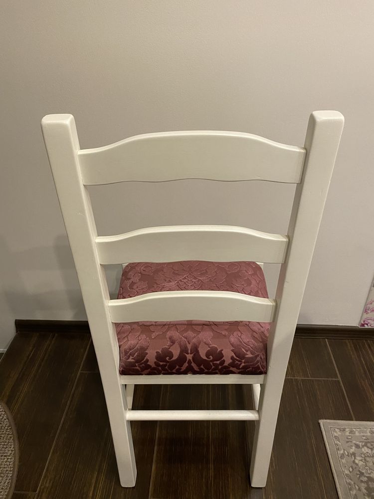 Komplet krzesło parawan zagłówek