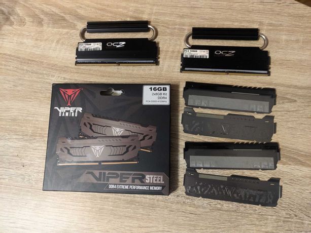 Pamięć ram DDR4 Patriot Viper Steel 4133 2x8GB  (custom heatsink)