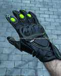 Мото перчатки, мотоперчатки Alpinestars S1 рукавиці шкіряні з захистом