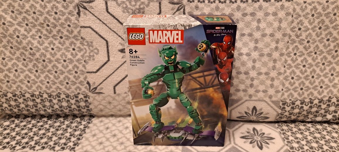 Nowe Klocki Lego Marvel 8 + Figurka Zielonego Goblina 76284