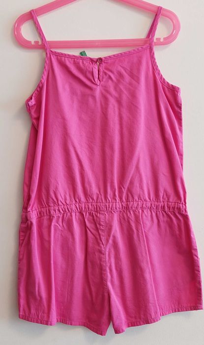 Macacão Rosa - Benetton