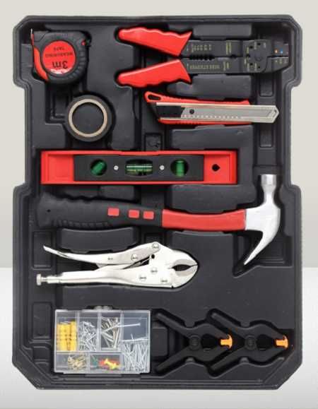 Универсальный набор инструментов в чемодане Kraft&Dele