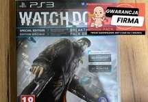 Gra Ps3 Watch Dogs Special Edition W Stanie Idealnym