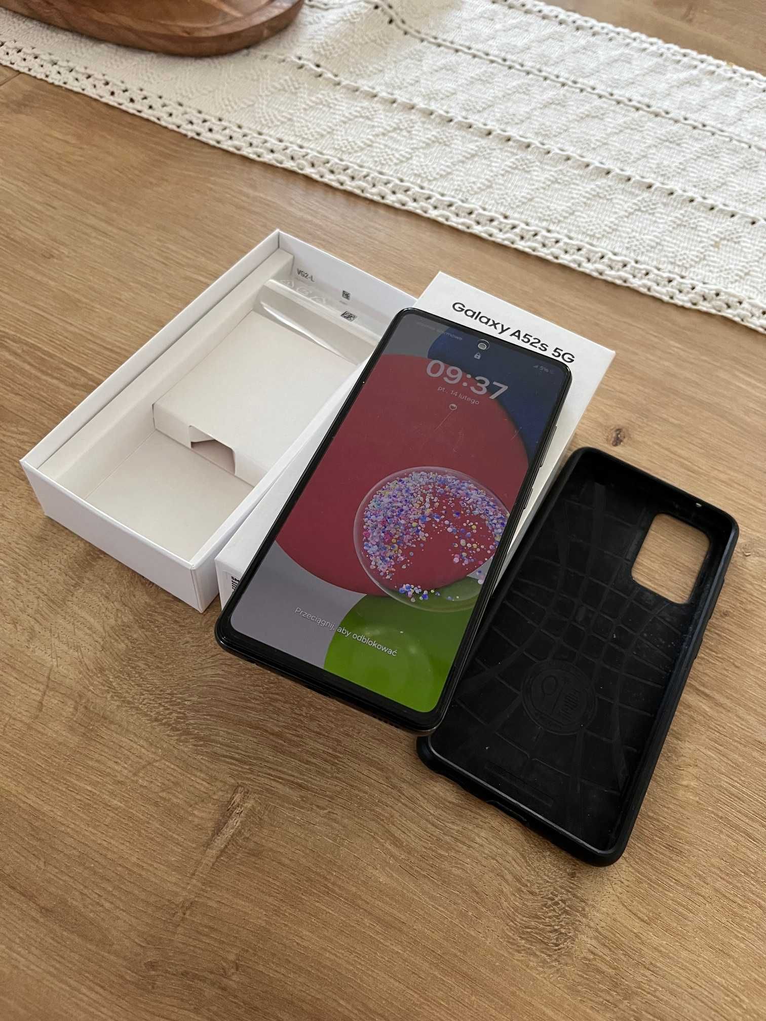 Smartfon Samsung Galaxy A52S 5G 128GB Czarny Polecam