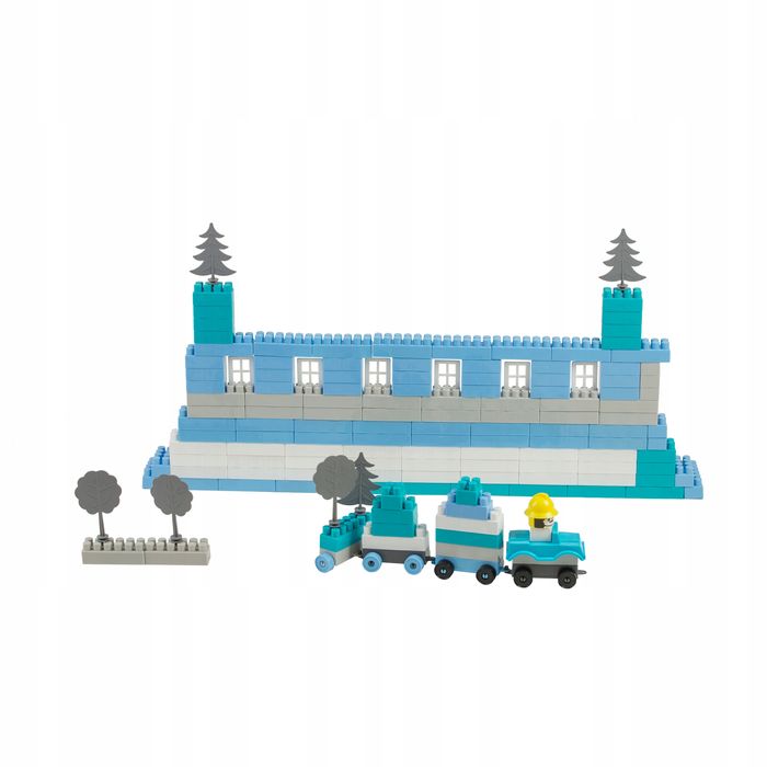 Klocki 500 W Dużym Pudełku Konstrukcyjne