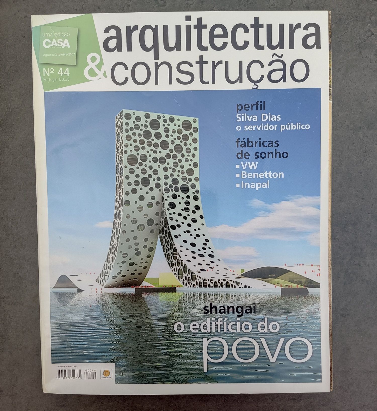 5 Revistas de Arquitectura & Construção - N° 44, 53, 54, 55 e 56