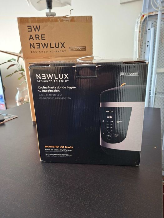 Robô de Cozinha NEWLUX Smart Chef V50 Preto