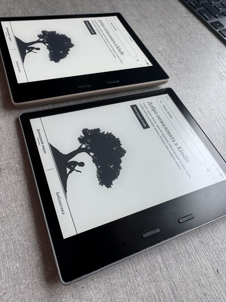 Kindle Oasis 10 покоління. 7 дюймів. Сірий. Золотистий. 32гб. Гарантія