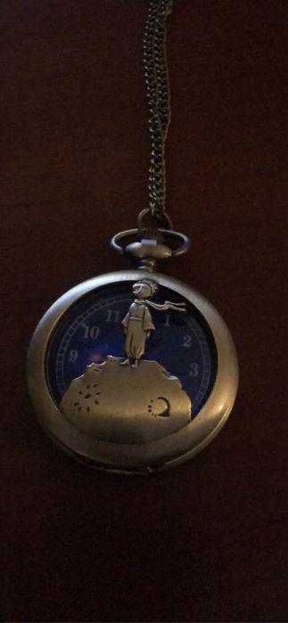 Relogio de bolso com corrente vintage