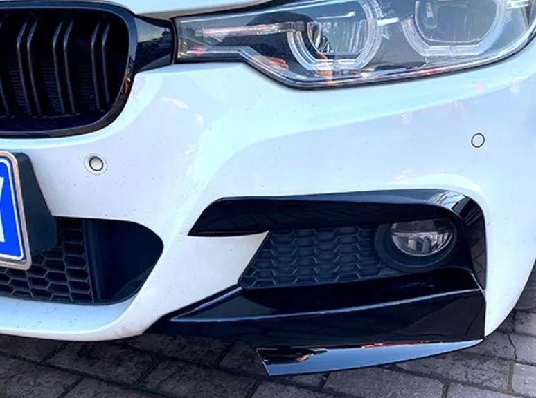 Splitery, dokładki zderzaka, brewki. BMW 3 f30,f31 M-pakiet