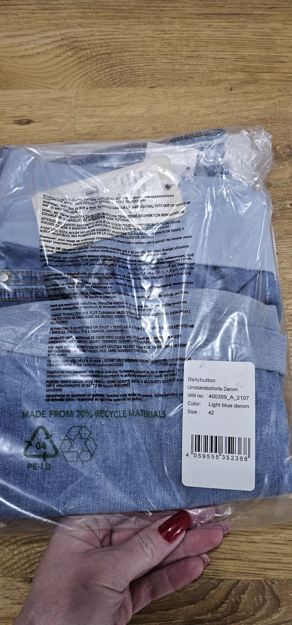 Spodenki ciążowe nowe xl